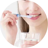 毎日の口腔ケアで清潔な口内環境へ